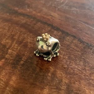 Two-tone Frog PANDORA Charm